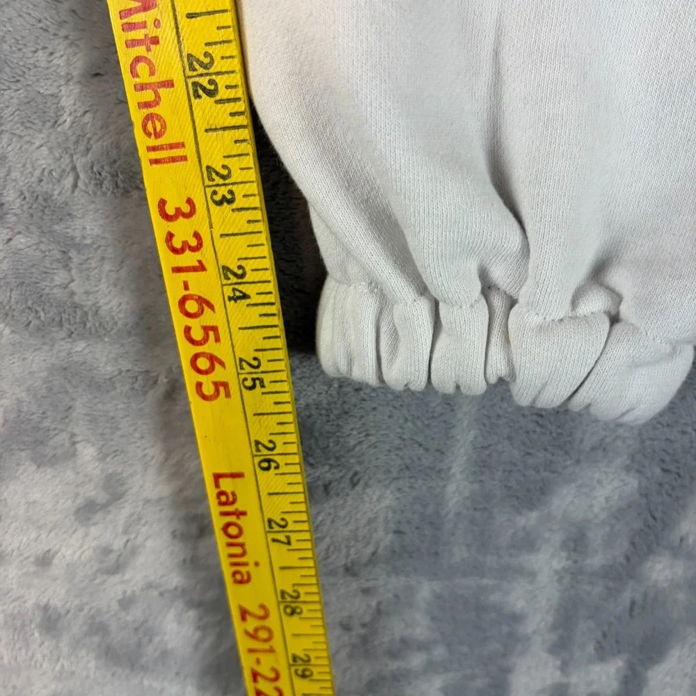 Vintage Michigan State Spartans Sweatpants Mens Small White NCAA Homemade - Picture 5 of 7